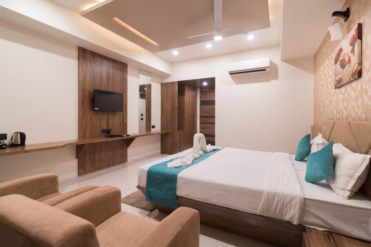 גנדהינאגר Hotel Green City מראה חיצוני תמונה
