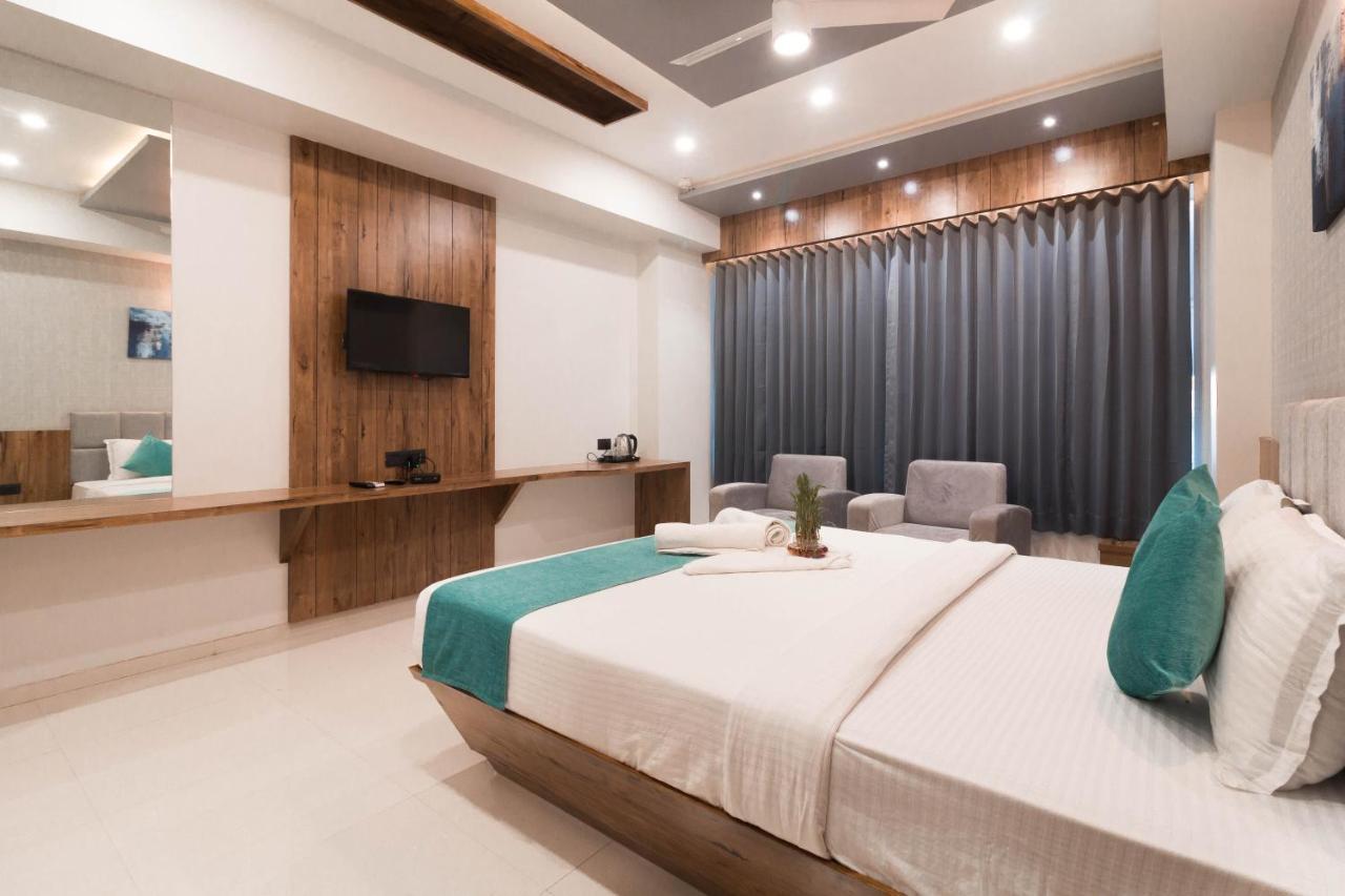 גנדהינאגר Hotel Green City מראה חיצוני תמונה