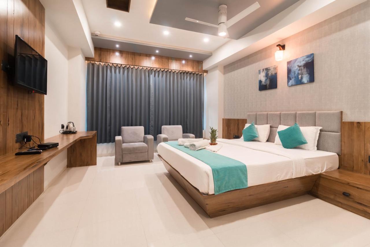גנדהינאגר Hotel Green City מראה חיצוני תמונה