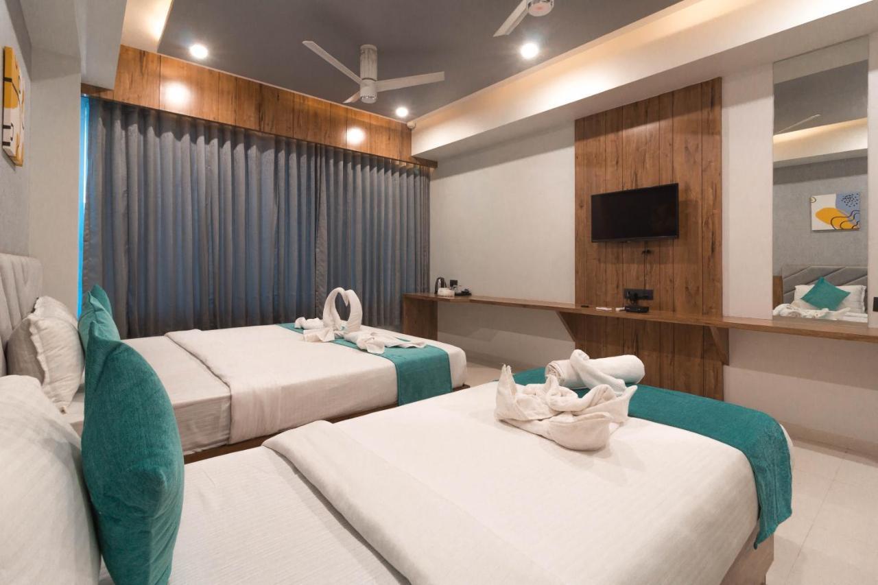 גנדהינאגר Hotel Green City מראה חיצוני תמונה